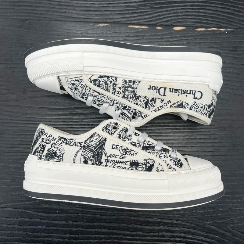 dior walk 刺繡板鞋 38碼-5