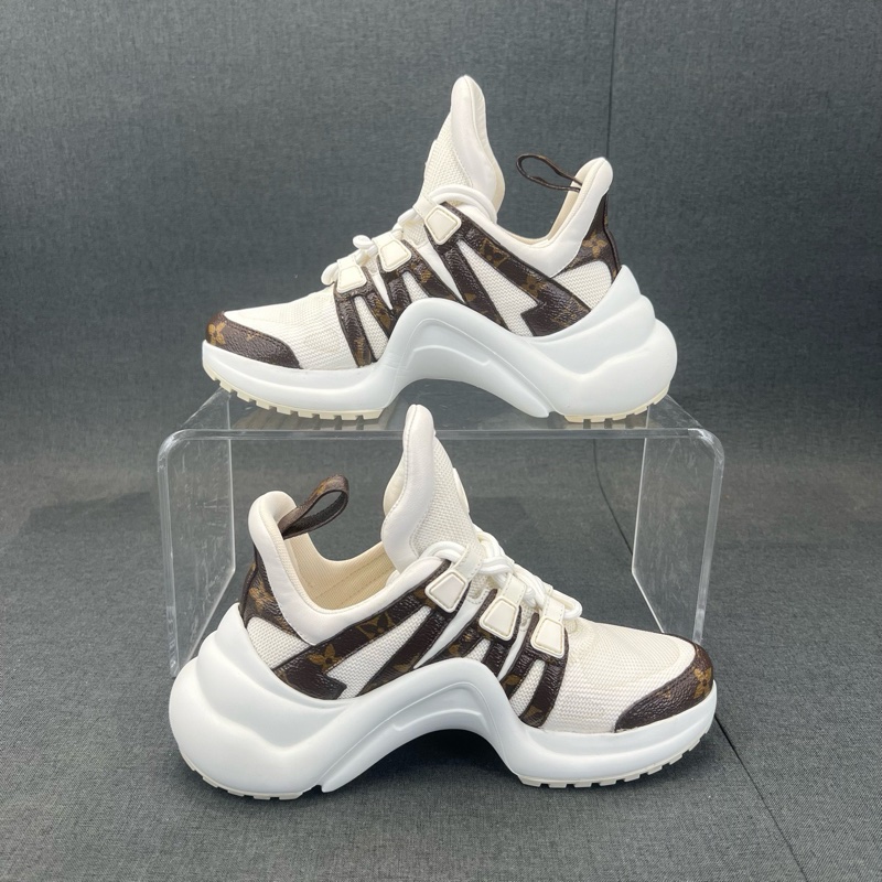 Louis Vuitton路易威登 archlight 白老花 35碼-6