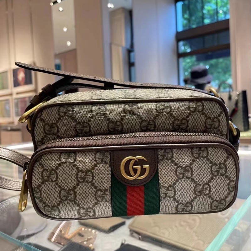 全新全配🈶購證❤️ gucci #ophidia #相機包 #郵差包 #腰包-2