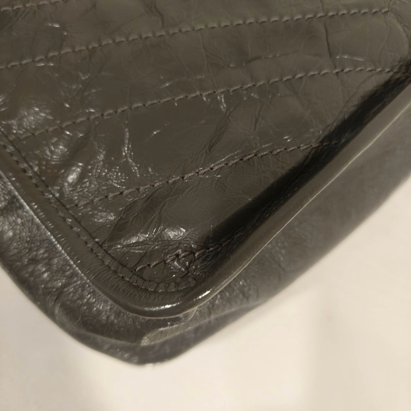 99新🈶購證❤️ ysl #灰色 #油蠟皮 #niki #中號-13