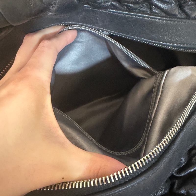 99新🈶保卡❤️香奈兒 #泡芙包 #黑銀 #托特包 #肩背包-21