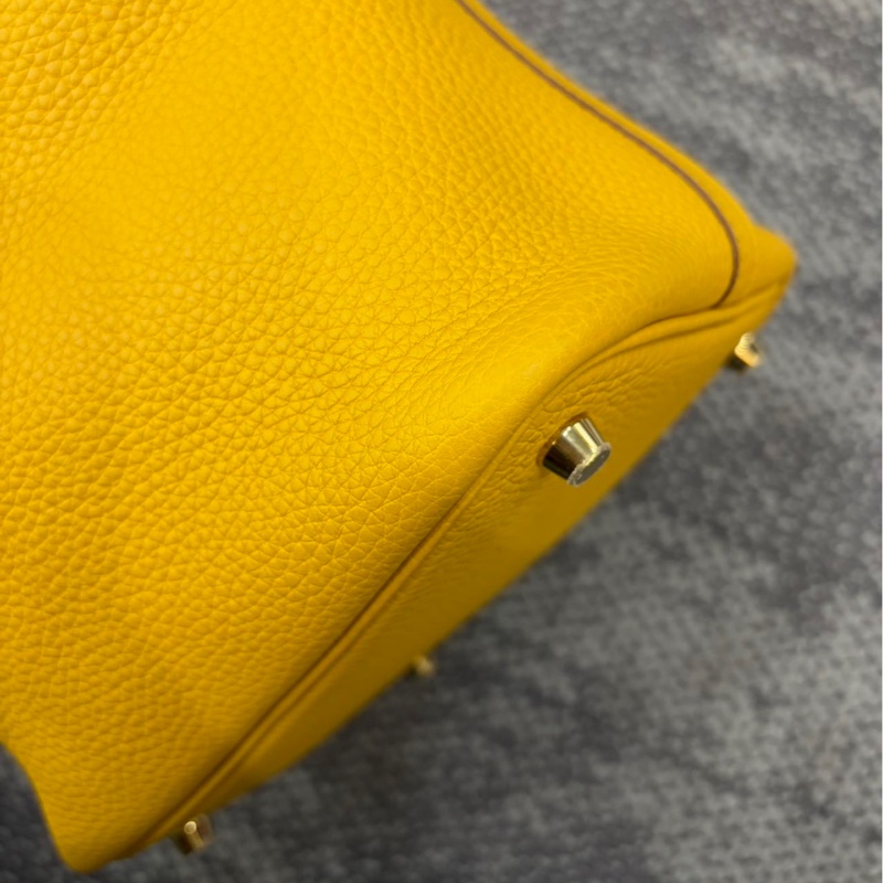 🌈Hermes💛Picotin 18💛琥珀黃色金扣🌈99新🌟picotin🌟菜籃子🌟愛馬仕🌟-5