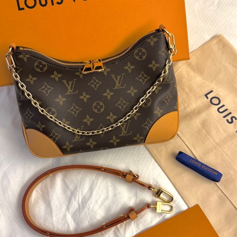 「全新現貨」LV Boulogne PM牛角包 型號：M45832 尺寸：26 x 16 x 9.5