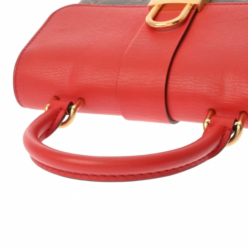 LOUIS VUITTON 路易威登 Monogram Rocky BB Coquelicot M44322 女士帆布 2-Way 包款 A 級二手 Ginzo-3