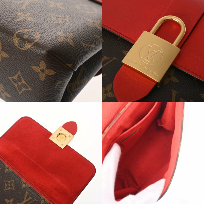 LOUIS VUITTON 路易威登 Monogram Rocky BB Coquelicot M44322 女士帆布 2-Way 包款 A 級二手 Ginzo-9