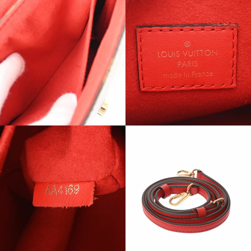 LOUIS VUITTON 路易威登 Monogram Rocky BB Coquelicot M44322 女士帆布 2-Way 包款 A 級二手 Ginzo-10
