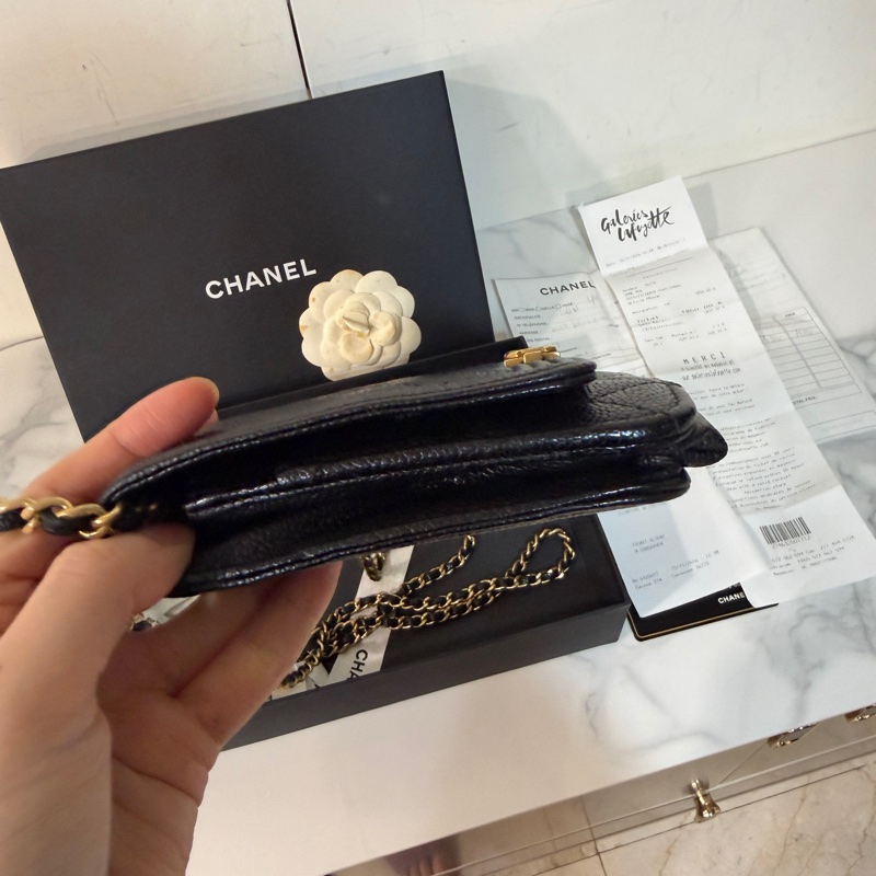全配❤️ 香奈兒 #黑金 #荔枝皮 #leboy #woc-2