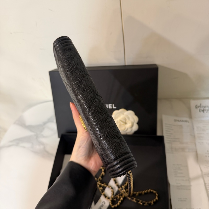 全配❤️ 香奈兒 #黑金 #荔枝皮 #leboy #woc-5