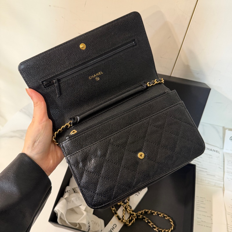 全配❤️ 香奈兒 #黑金 #荔枝皮 #leboy #woc-8