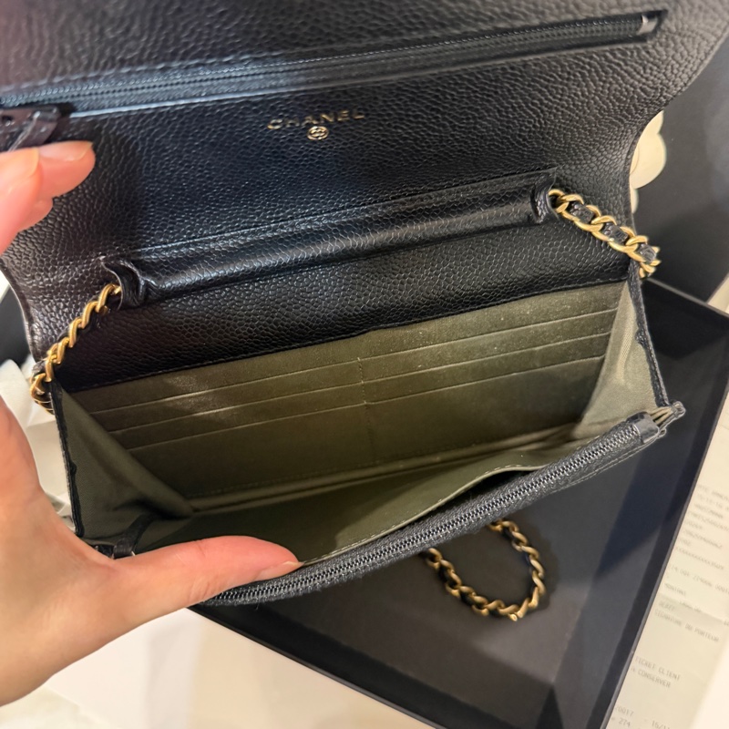 全配❤️ 香奈兒 #黑金 #荔枝皮 #leboy #woc-10