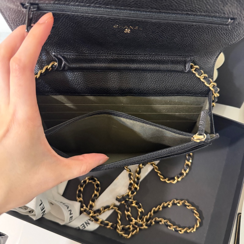 全配❤️ 香奈兒 #黑金 #荔枝皮 #leboy #woc-11