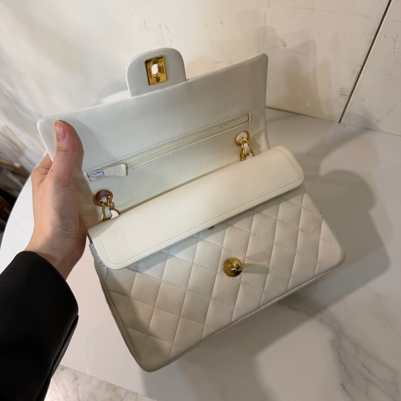 超美🈶保卡❤️ 香奈兒 #白金 #vintage #cf23 #小號-14