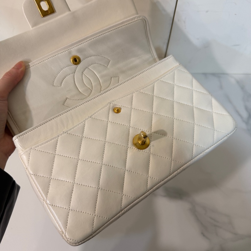 超美🈶保卡❤️ 香奈兒 #白金 #vintage #cf23 #小號-16