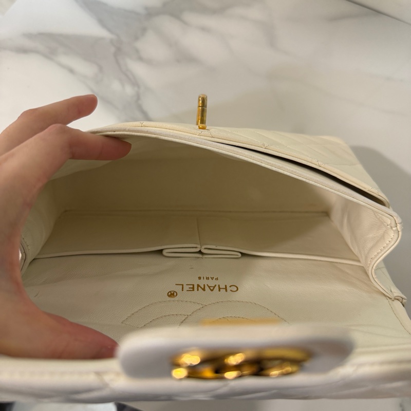 超美🈶保卡❤️ 香奈兒 #白金 #vintage #cf23 #小號-17