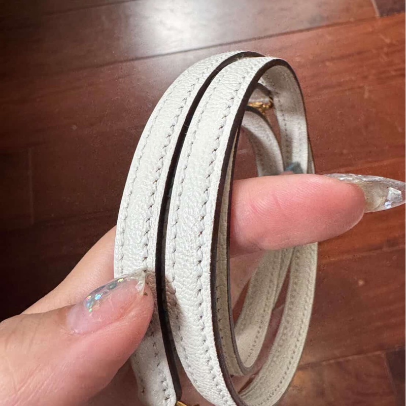 全新全配🈶購證W刻❤️ 愛馬仕 #bolide #mini #奶昔白 #山羊皮-10