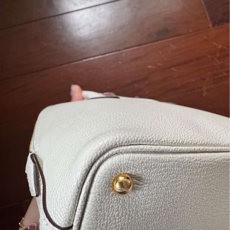 全新全配🈶購證W刻❤️ 愛馬仕 #bolide #mini #奶昔白 #山羊皮-15