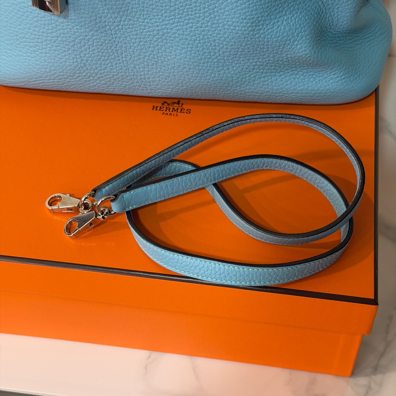 超便宜❤️ 愛馬仕 #bolide31 #牛仔藍 #TC皮 #銀扣-6