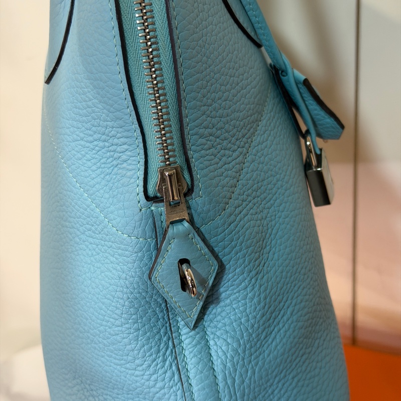 超便宜❤️ 愛馬仕 #bolide31 #牛仔藍 #TC皮 #銀扣-9