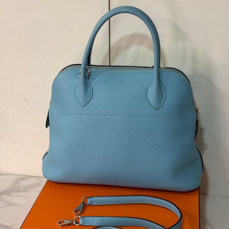 超便宜❤️ 愛馬仕 #bolide31 #牛仔藍 #TC皮 #銀扣-12