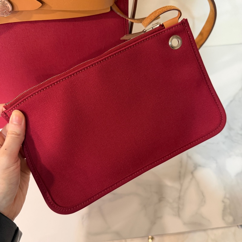 🈶購證❤️ 愛馬仕 #herbag31 #紅色 #棕色 #肩背包-7