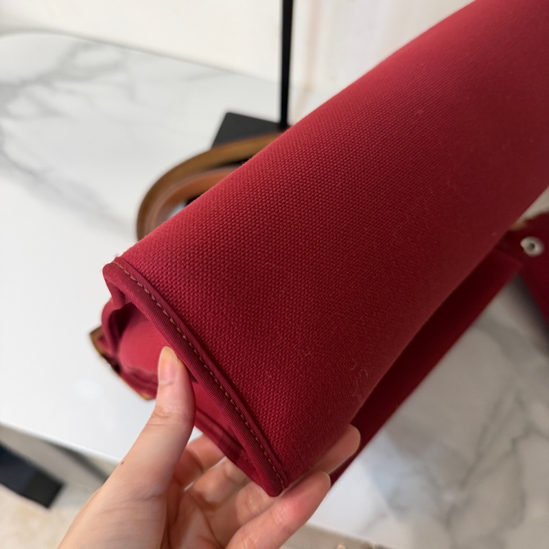 🈶購證❤️ 愛馬仕 #herbag31 #紅色 #棕色 #肩背包-16