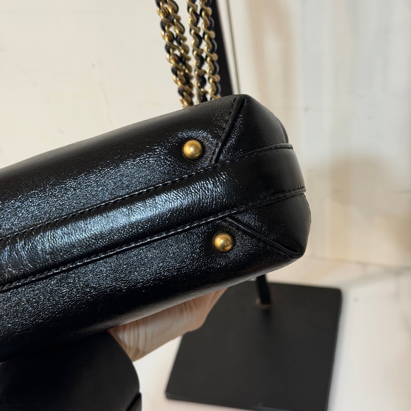 全新全配❤️晶片款❤️ 香奈兒 #黑金 #醫生包 #24A新款 #kelly-11