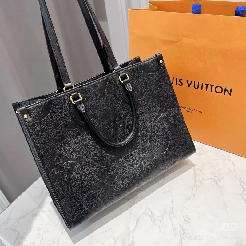 🈶購證❤️ #黑色 #onthego #全皮 #中號-0