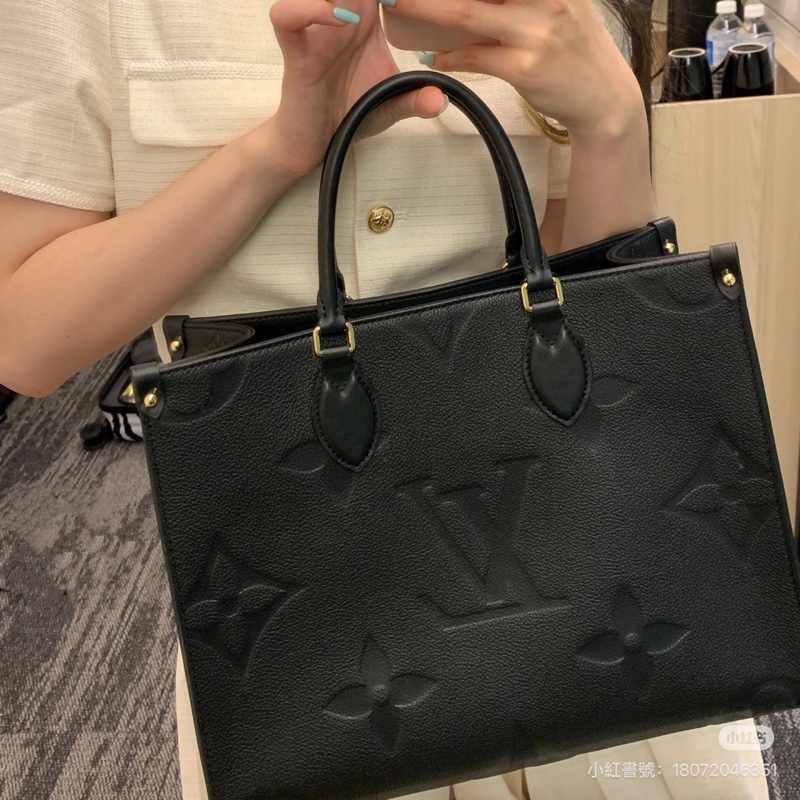 🈶購證❤️ #黑色 #onthego #全皮 #中號-1