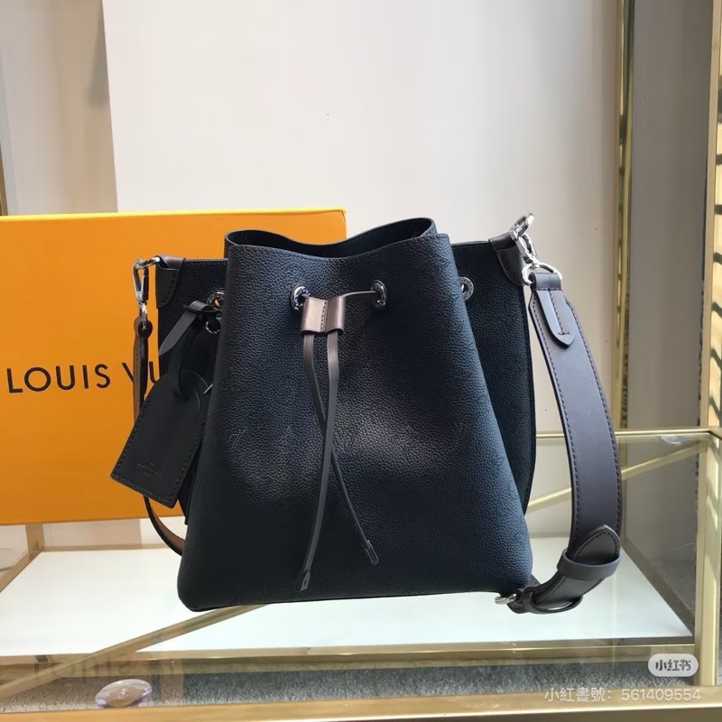 全新全配❤️ lv #黑色 #muria #月光女神 #水桶包-0