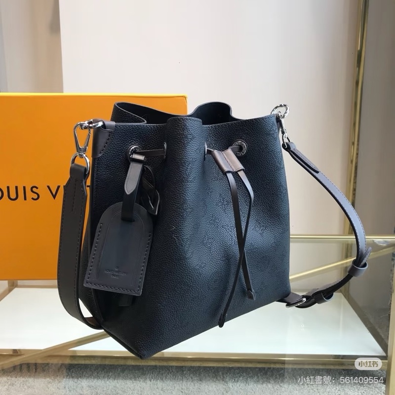 全新全配❤️ lv #黑色 #muria #月光女神 #水桶包-3