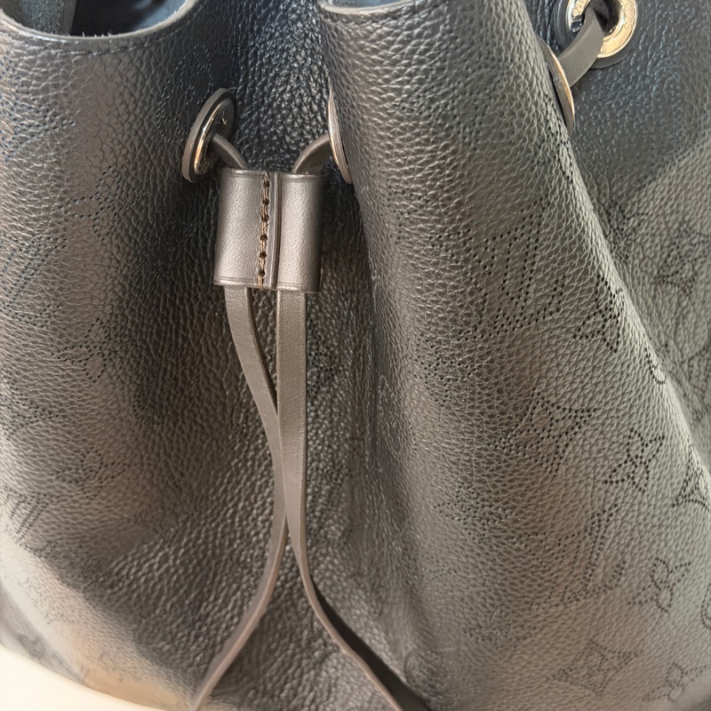 全新全配❤️ lv #黑色 #muria #月光女神 #水桶包-7