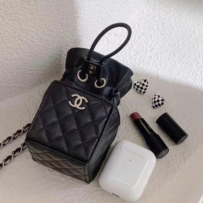 全新全配❤️ 香奈兒 #黑金 #荔枝皮 #小燒賣 #小廢包-1