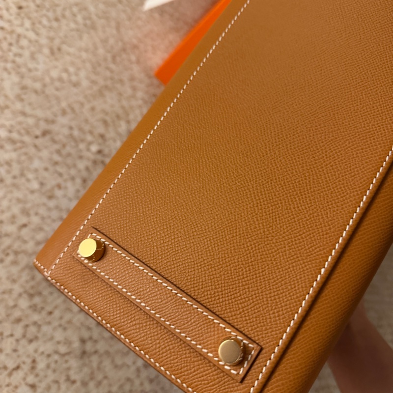 愛馬仕birkin30金棕金 外縫-4