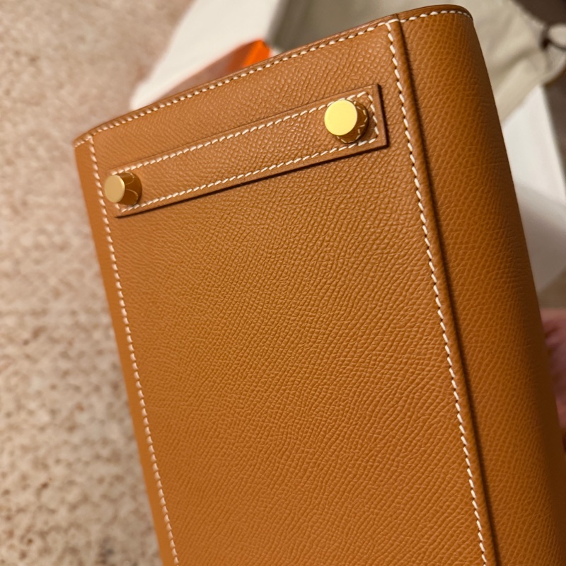 愛馬仕birkin30金棕金 外縫-5