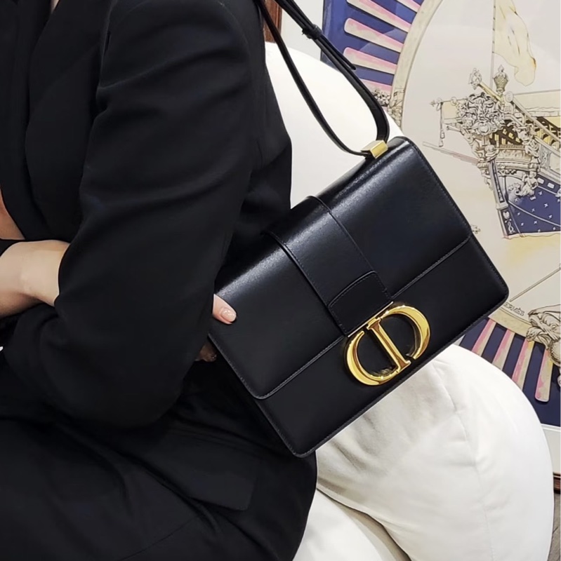 全新全配❤️ dior #黑金 #蒙田30 ##montaigne #牛皮-0