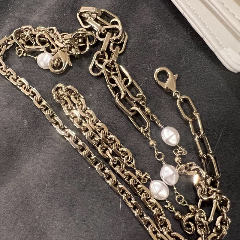 全新全配❤️ #dior #白金 #戴妃系列 #藤格紋 #牛皮 #woc-16