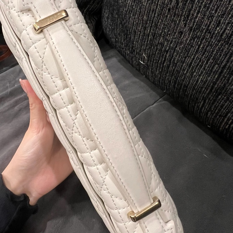 全新全配❤️ #dior #白金 #戴妃系列 #藤格紋 #牛皮 #woc-19