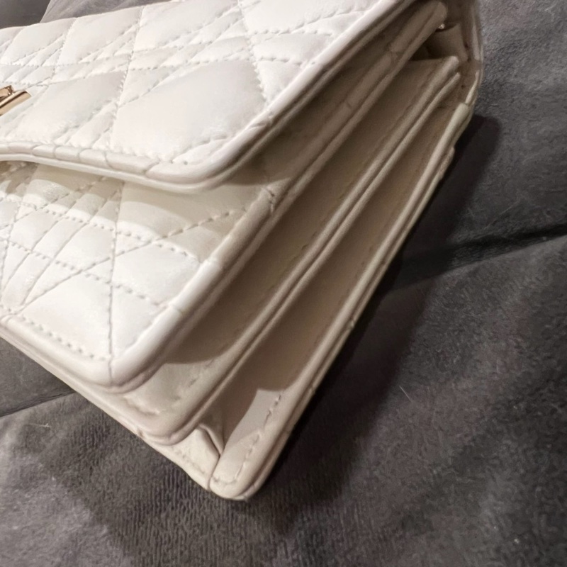 全新全配❤️ #dior #白金 #戴妃系列 #藤格紋 #牛皮 #woc-35