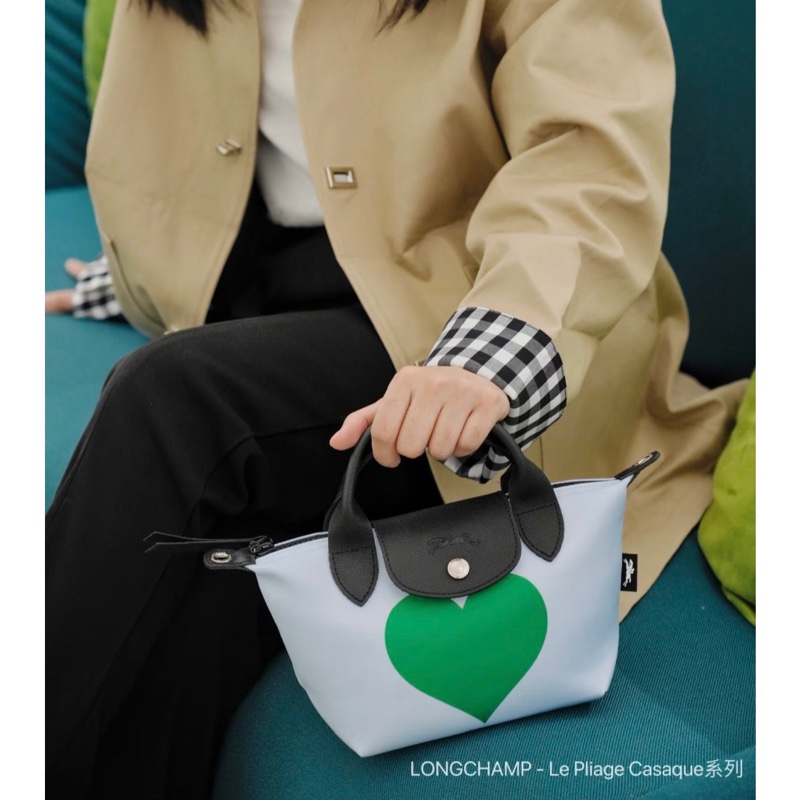 🈶肩帶❤️ longchamp #龍驤 #餃子包 #限量款 #mini-0