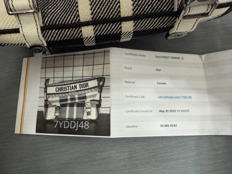 Dior 小郵差包 配 刺繡背帶-5