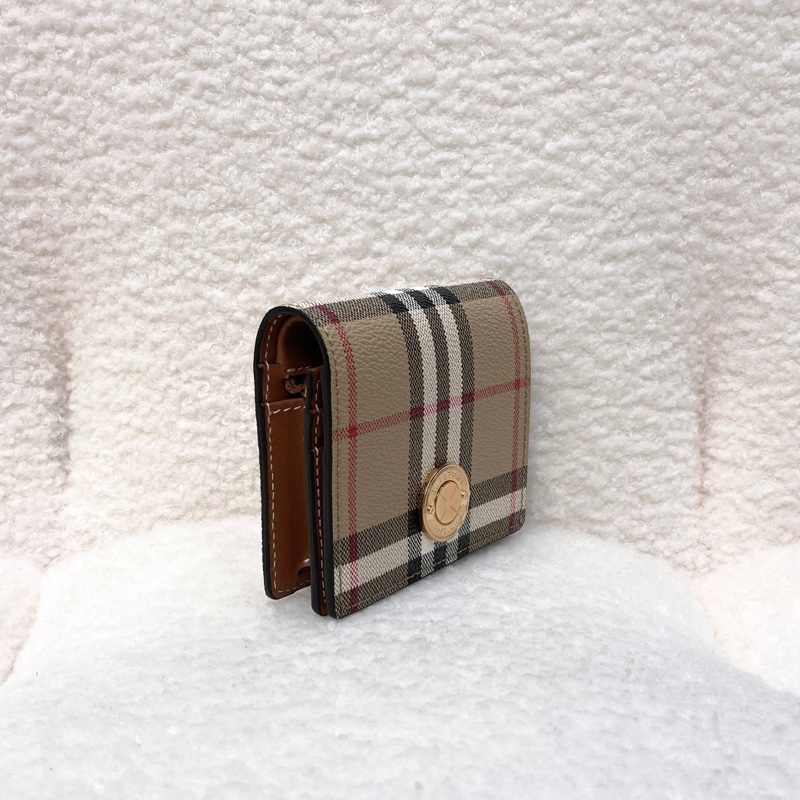 Burberry 博柏利 經典Vintage格紋 對開短夾 卡片零錢包 8070417-2