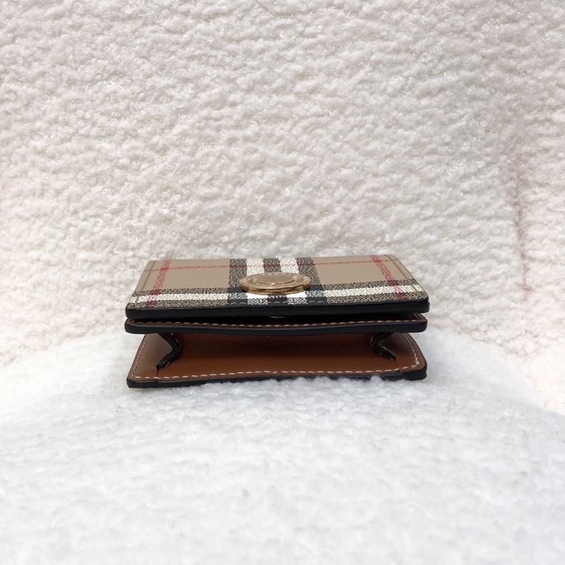 Burberry 博柏利 經典Vintage格紋 對開短夾 卡片零錢包 8070417-4
