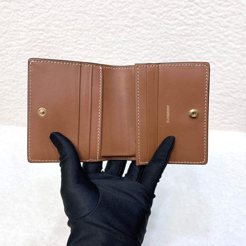 Burberry 博柏利 經典Vintage格紋 對開短夾 卡片零錢包 8070417-6