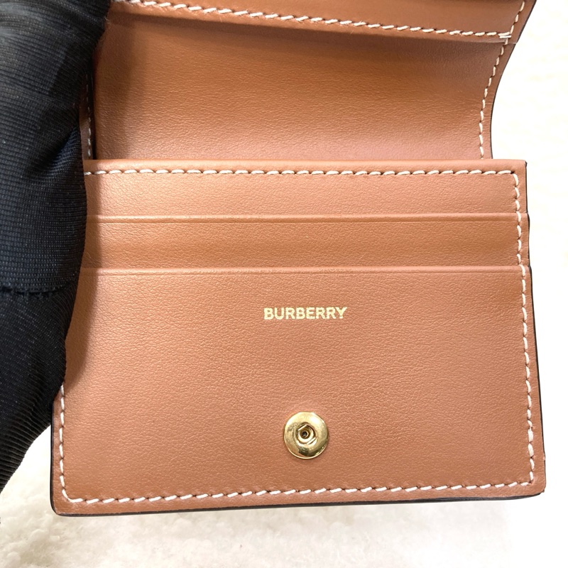 Burberry 博柏利 經典Vintage格紋 對開短夾 卡片零錢包 8070417-9