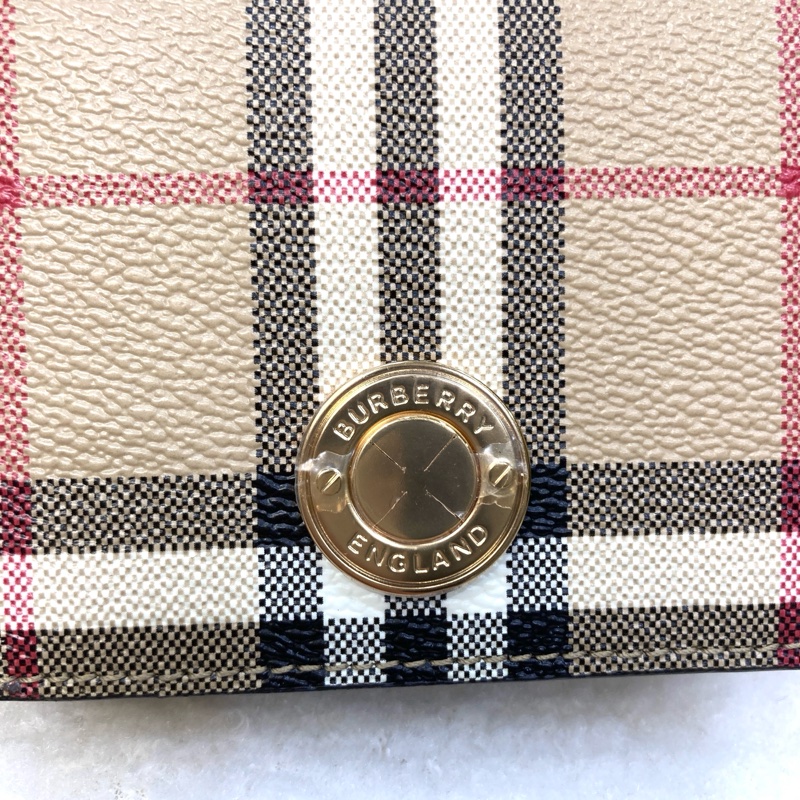 Burberry 博柏利 經典Vintage格紋 對開短夾 卡片零錢包 8070417-11