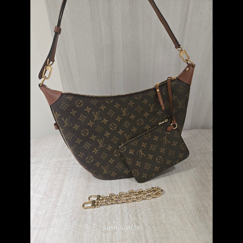 LV 路易威登 Loop GM 大款老花月亮包 碗豆包🌙 經典與容量的完美結合-9