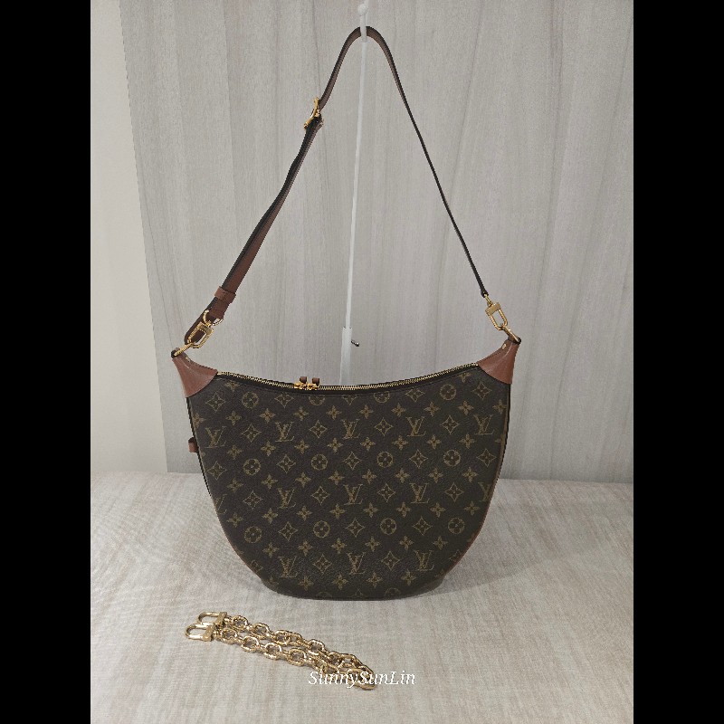 LV 路易威登 Loop GM 大款老花月亮包 碗豆包🌙 經典與容量的完美結合-12