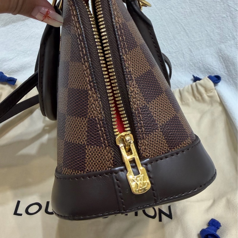 LV BB經典棋盤格貝殼包(可斜背、可手提）-24