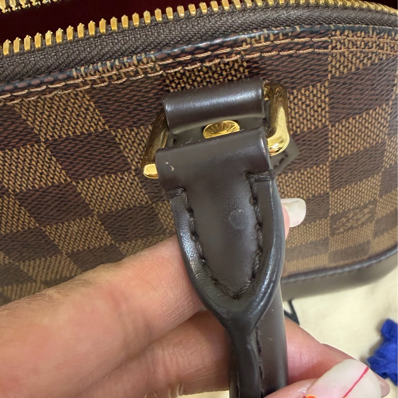 LV BB經典棋盤格貝殼包(可斜背、可手提）-32