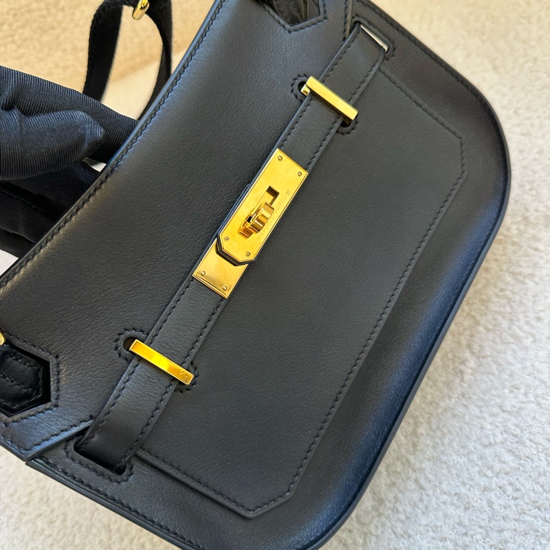 HERMES愛馬仕黑金吉普賽K刻單包（2025年）-7